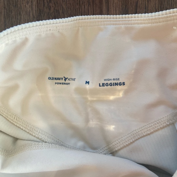 OldNavy Ribbed Leggings 25inch 🍦🥯🍨 - Picture 4 of 5